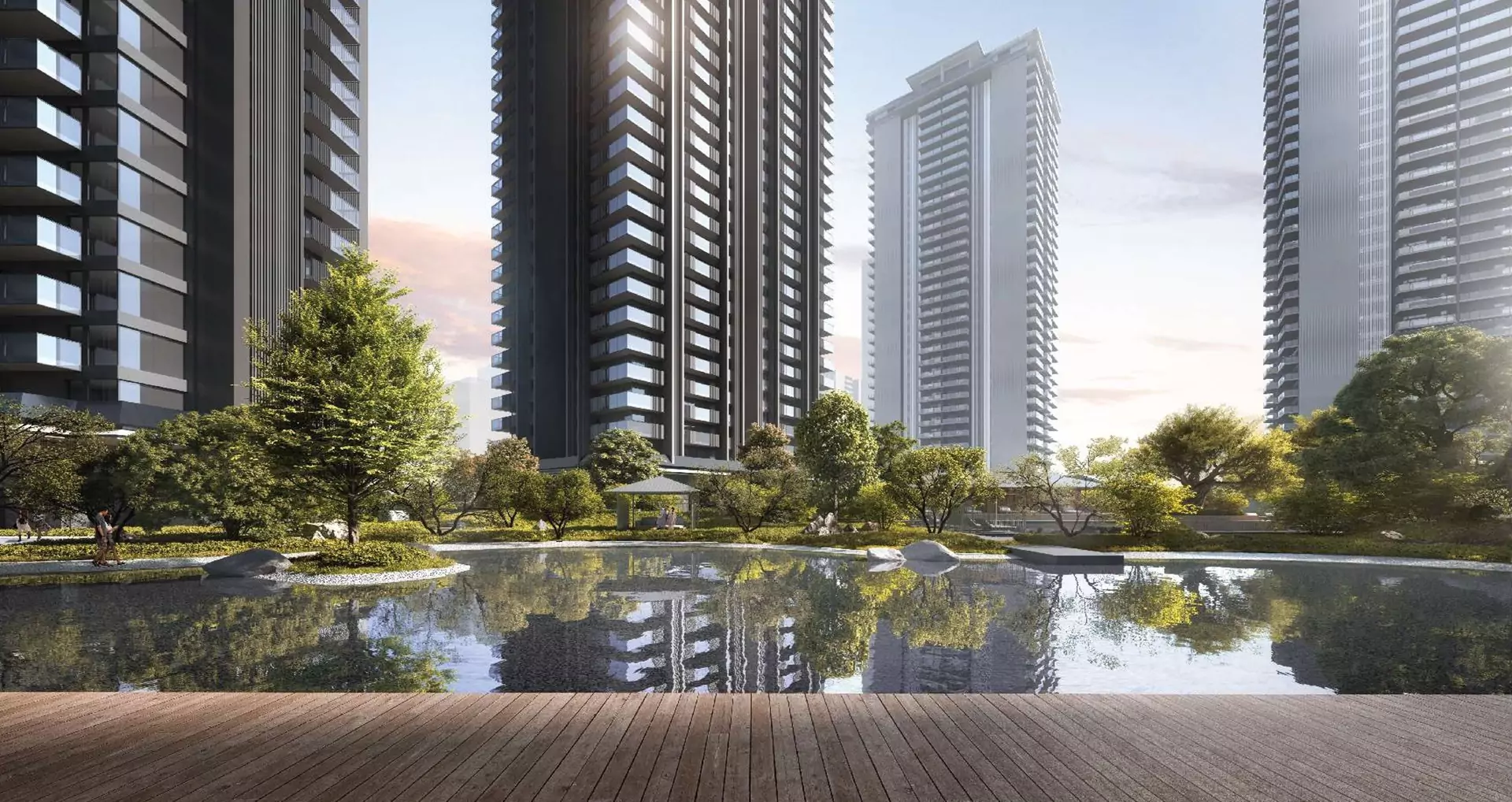 Krisumi Waterside Residences Elevation Image