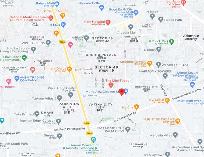 Krisumi Waterside Residences Location Map