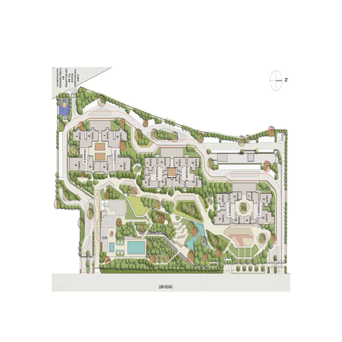 Krisumi Waterside Residences Floor Plan